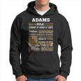 Adams Name Gift Adams Born To Rule Hoodie