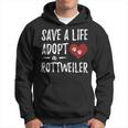 Adopt A Rottweiler Funny Rescue Dog Hoodie