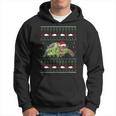 African Sulcata Tortoise Ugly Christmas Sweater Hoodie