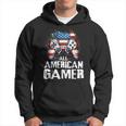 All American Gamer 4Th Of July Video Games Boys Ns Kids Games Funny Gifts Hoodie