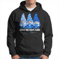 Als Awareness Month Blue Ribbon Gnomies Support Hoodie