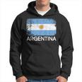 Argentinian Flag Vintage Made In Argentina Hoodie