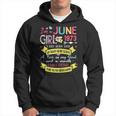 Awesome Since 1973 48Th Birthday Im A June Girl 1973 Hoodie