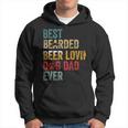 Beer Best Beards Beer Lovin Dog Dad Ever Father Papa Vintage Hoodie