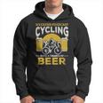 Beer Bicyclist Weekend Forecast Cycling With A Chance Of Beer Hoodie
