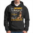 Bloodhound Dear Mommy Thank You For Being My Mommy Hoodie