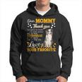 Blue Merle Collie Dear Mommy Thank You For Being My Mommy Hoodie