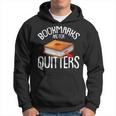 Bookmarks Are For Quitters Reading Books Bookaholic Bookworm Reading Funny Designs Funny Gifts Hoodie