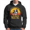 Boston Terrier Never Underestimate A Girl With A Bostie Boston Funny Gifts Hoodie