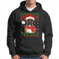 Boxer Dog Ugly Sweater Christmas Puppy Dog Lover Hoodie