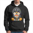Bubble Milk Tea Penguin Cute Penguin Drinking Boba Milk Tea Drinking Funny Designs Funny Gifts Hoodie