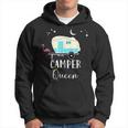 Camping Queen Funny Outdoor Camper Rv Hiking Camping Funny Gifts Hoodie