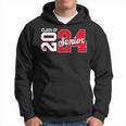 Class Of 2024 Senior 2024 Graduation Or First Day Of School Hoodie