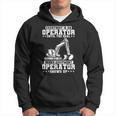 Construction Worker Excavator Heavy Equipment Operator Construction Funny Gifts Hoodie