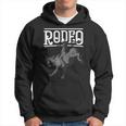 Cool Rodeo Funny Bull Rider Cowboy Cattle Ride Lover Outfit Hoodie