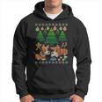 Corgi Dog Ugly Christmas Sweater Hoodie