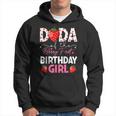 Dada Of The Berry First Birthday Gifts Girl Sweet Strawberry Hoodie