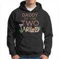 Daddy Of The Two Wild Animal Safari 2Nd Birthday Theme Hoodie