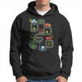 Dads Road Map Play Cars On Dad Back Hoodie