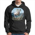 Dall Sheep With Scenic Landscape Dall Sheep Hoodie