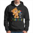 Dare To Be Yourself Autism Awareness Gifts Bear Lover Hoodie