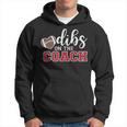 Dibs On The Coach Football Coach Dad Football Trainer Hoodie