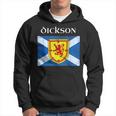 Dickson Scottish Clan Name Gift Scotland Flag Festival Hoodie