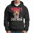 Dog Jack Russell Womens Worlds Best Jack Russell Terrier Dog Mom Funny Mothers Day Hoodie
