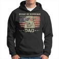 Dogue De Bordeaux Dad Dog Lovers American Flag 4Th Of July Hoodie