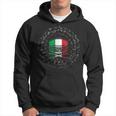Drum Musician Music Lover Treble Clef Italian Drummer Hoodie
