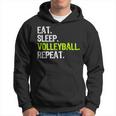 Eat Sleep Volleyball Repeat Cool Player Hoodie