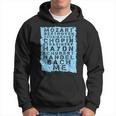 Famous Classical Music Composer Musician Mozart Hoodie