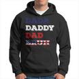 Fathers Day Dada Daddy Dad Bruh American Flag Hoodie