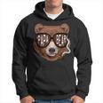 Fathers Day Funny Retro Vintage Dad Papa Bear Fathers Day Hoodie