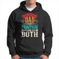 Fathers Day Two Titles Dad And Paw Paw Father Grandpa Hoodie