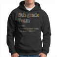 Funny 5Th Grade Team Like Normal But Cooler Back To School Hoodie