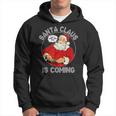 Christmas Santa Is Coming Ugly Sweater Party Xmas Hoodie