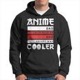 Funny Fathers Day Anime Dad Cute Japanese Anime Dad Gift Hoodie