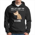 Well At Least You Don't Have To Wear A Cone Cute Dog Hoodie