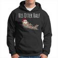 Matching Couple His And Her Otter Half Ugly Christmas Hoodie
