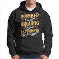 Funny Plumber Job Design Proud Profession Gift Plumber Funny Gifts Hoodie