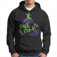 Funny Summer Surfing Peace Out Prek Graduation Cute Hoodie
