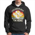 Thanksgiving Deviled Eggs You Know Why I'm Here Hoodie