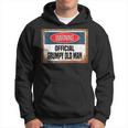 Funny Warning Sign Official Grumpy Old Man Hoodie