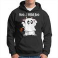 Ghost Cow Moo I Mean Boo Funny Halloween Cow Boo Hoodie