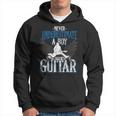 Guitarist Men Boys Never Underestimate A Boy With A Guitar Guitar Funny Gifts Hoodie