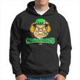 Happy St Patricks Day Scary Angry Leprechaun Design Hoodie