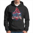 Hockey Usa 2018 Winter Games Red White And Blue Hoodie