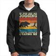 If You See Me Jogging Please Kill Whatever Is Chasing Me Hoodie
