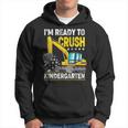 Im Ready To Crush Kindergarten Construction Vehicle Boys Construction Funny Gifts Hoodie